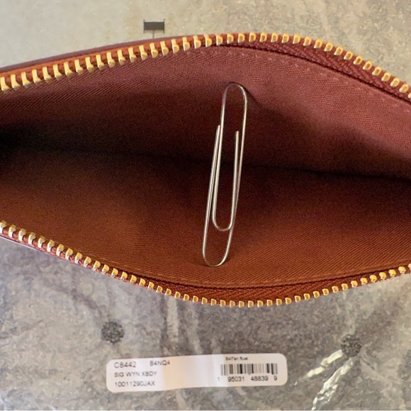 Coach Wyn Crossbody Tan Rust - Picture 12 of 16